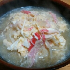 人参＆カニカマ入り　❤にゅう麺❤